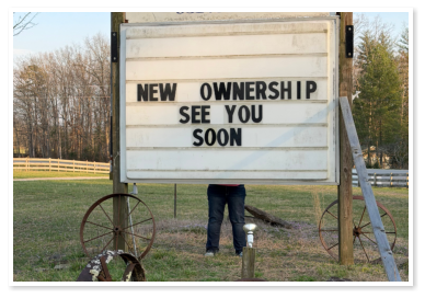 sign at True West