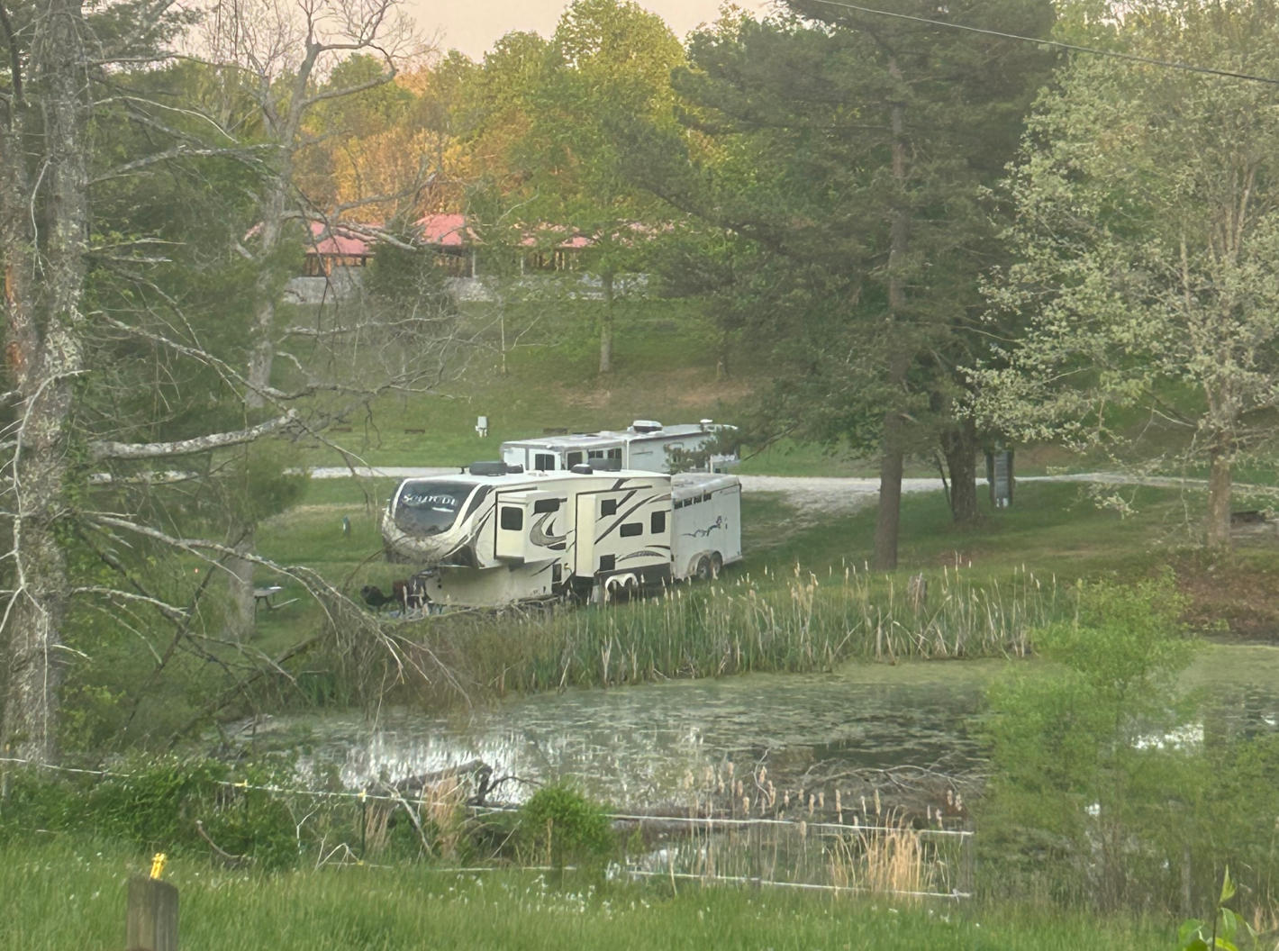RV site here at True West Campground